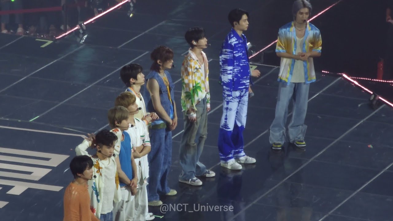 230716 NCT 127 📸 카메라 찾기 / 엔딩멘트 (Ending ment)| 7th ANNIVERSARY FANMEETING  7주년 팬미팅 엔시티 폰카 직캠 fancam