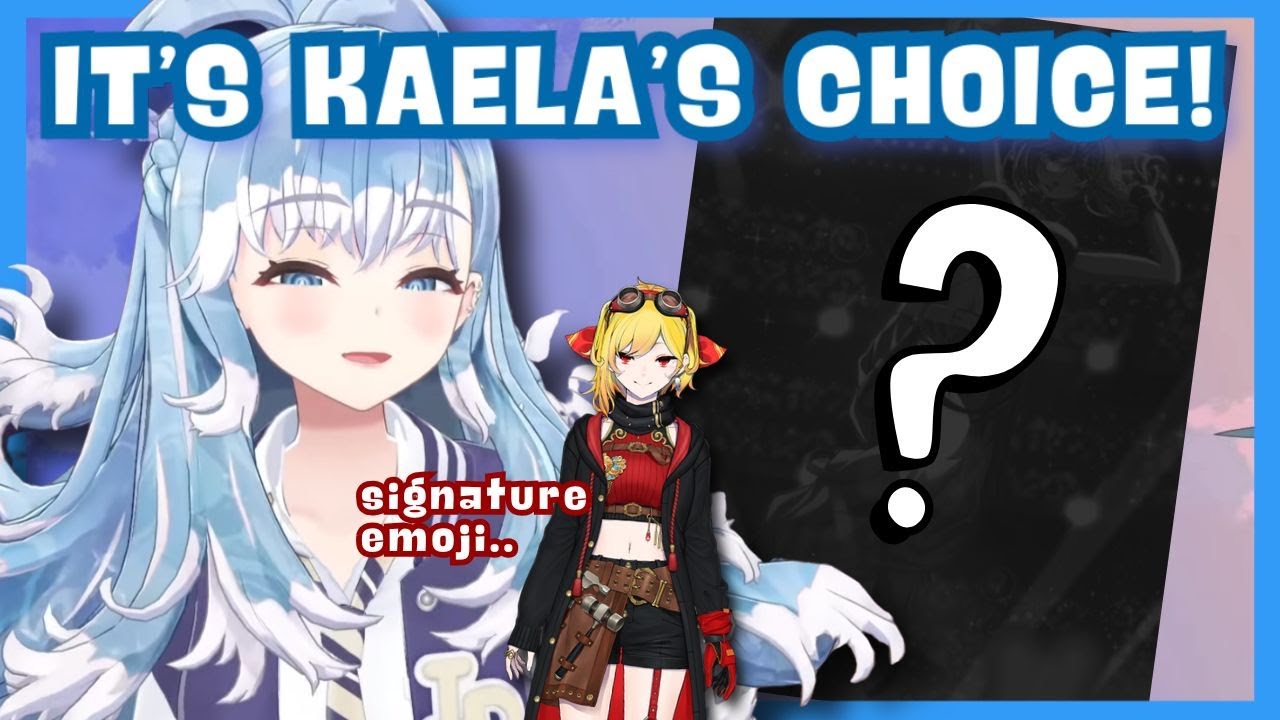 The Best Fanart chosen by KAELA in #hololiveIDart !! (ofc she used that emoji)