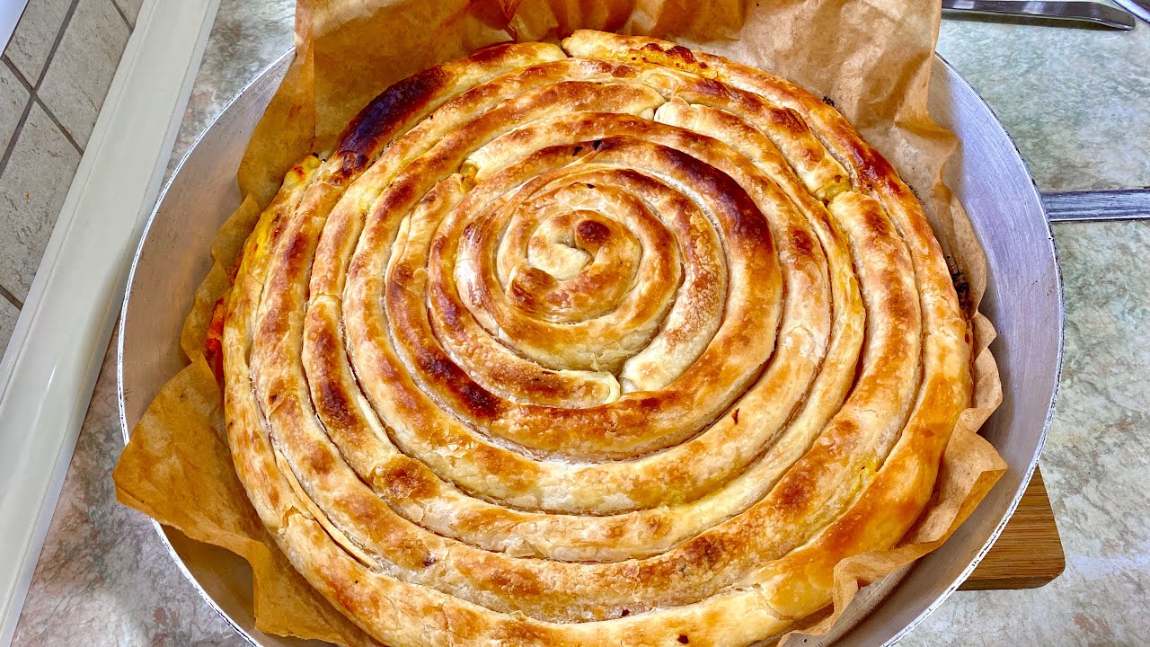 Byrek me kungull!!Pumpkin pie recipe!