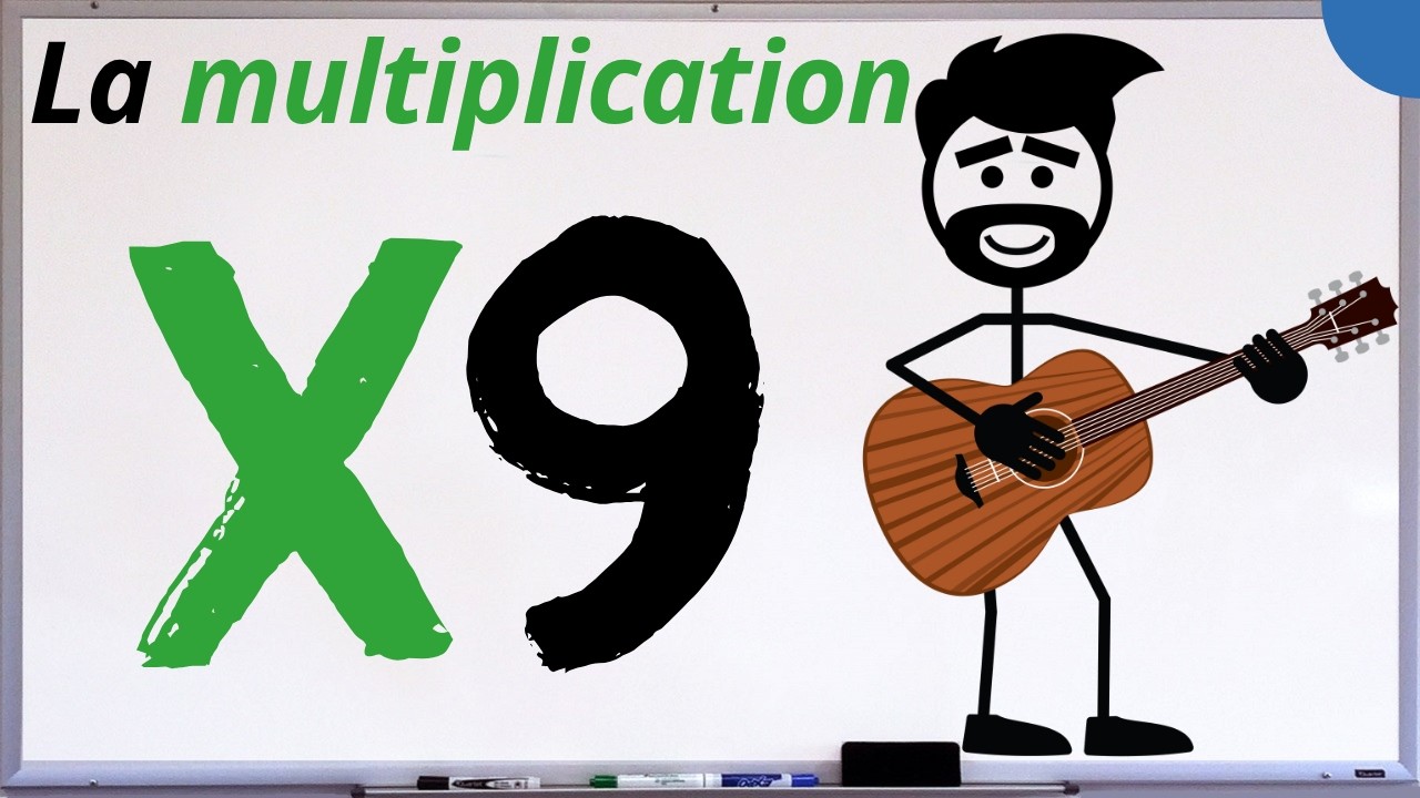 La table de 9 en chanson | Un prof et sa guitare