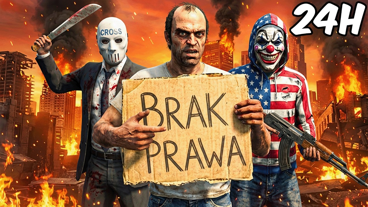Przeżyłem NOC OCZYSZCZENIA w GTA V💀
