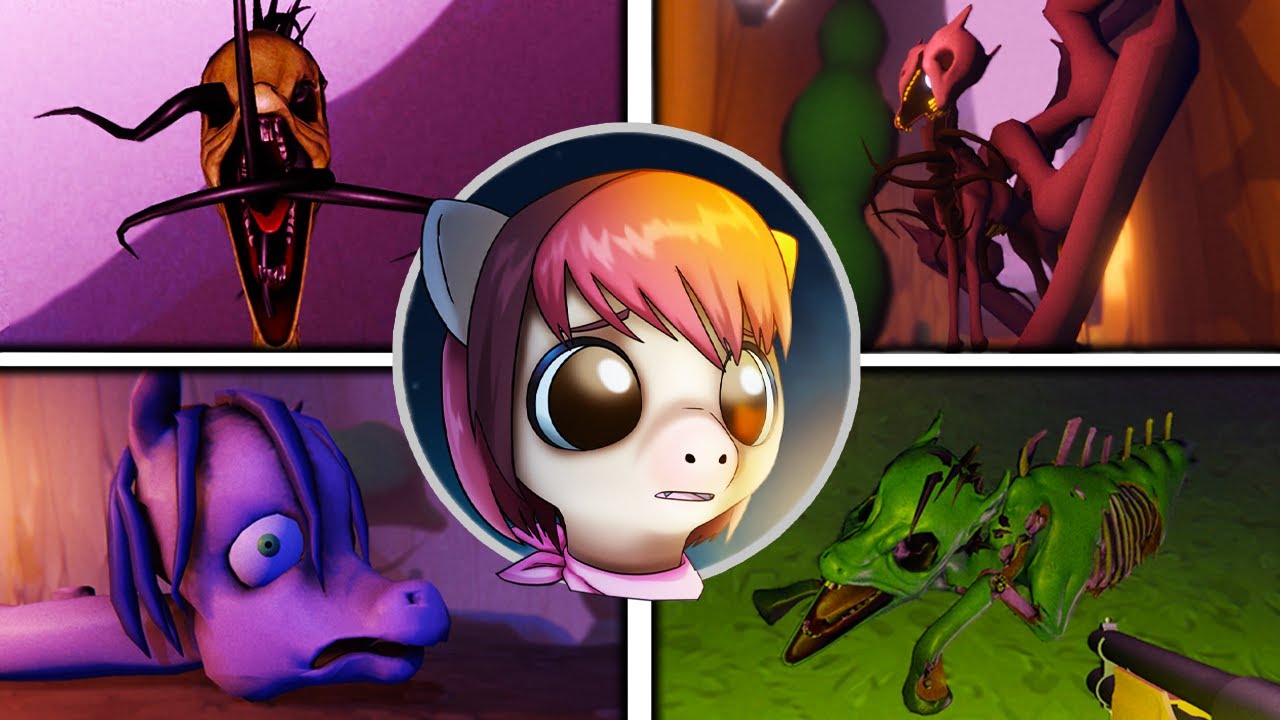 My Putrid Ponies 🦄 ► ❗️ ALL BOSSES, JUMPSCARES & SCARY MOMENTS ❗️