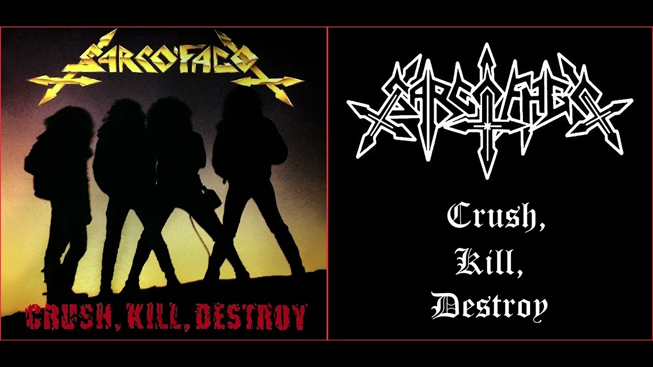 💀 Sarc&oacute;fago - Crush, Kill, Destroy (1992) EP [Full Album] 💀