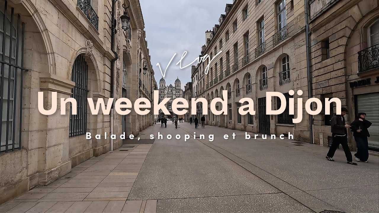 UN WEEKEND A DIJON | Balade, shopping et brunch