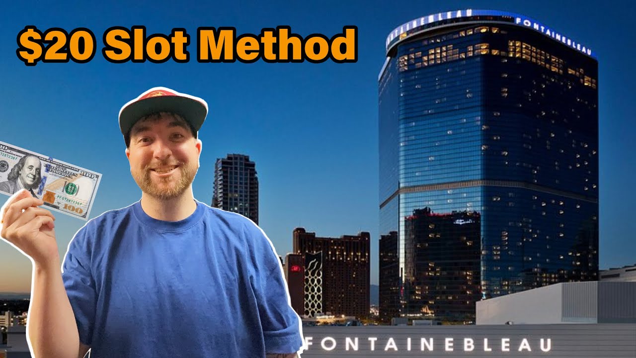 Trying the $20 slot strategy at Fontainebleau in Las Vegas