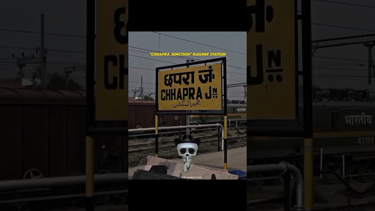 Normal Railway Station (Pt.-17) ~ Chhapra Junction...😊🔥 #shorts #railwaystation #edit