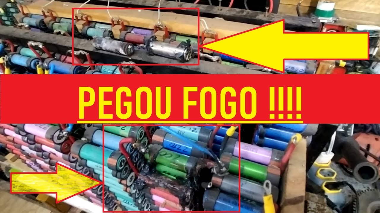 Como Pegou Fogo meus LITIO!! [01]