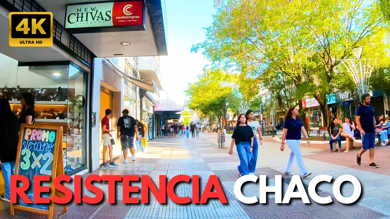 🏙️ Así se vive la Peatonal de Resistencia, Chaco | 10 de enero 2026