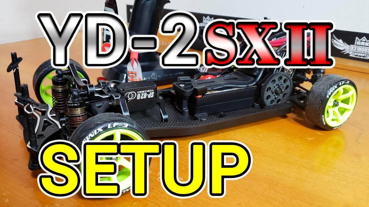 SETUP do meu Yokomo YD2SX2 [CONCRETO/ASFALTO/EPOXY] #6 | RC DRIFT