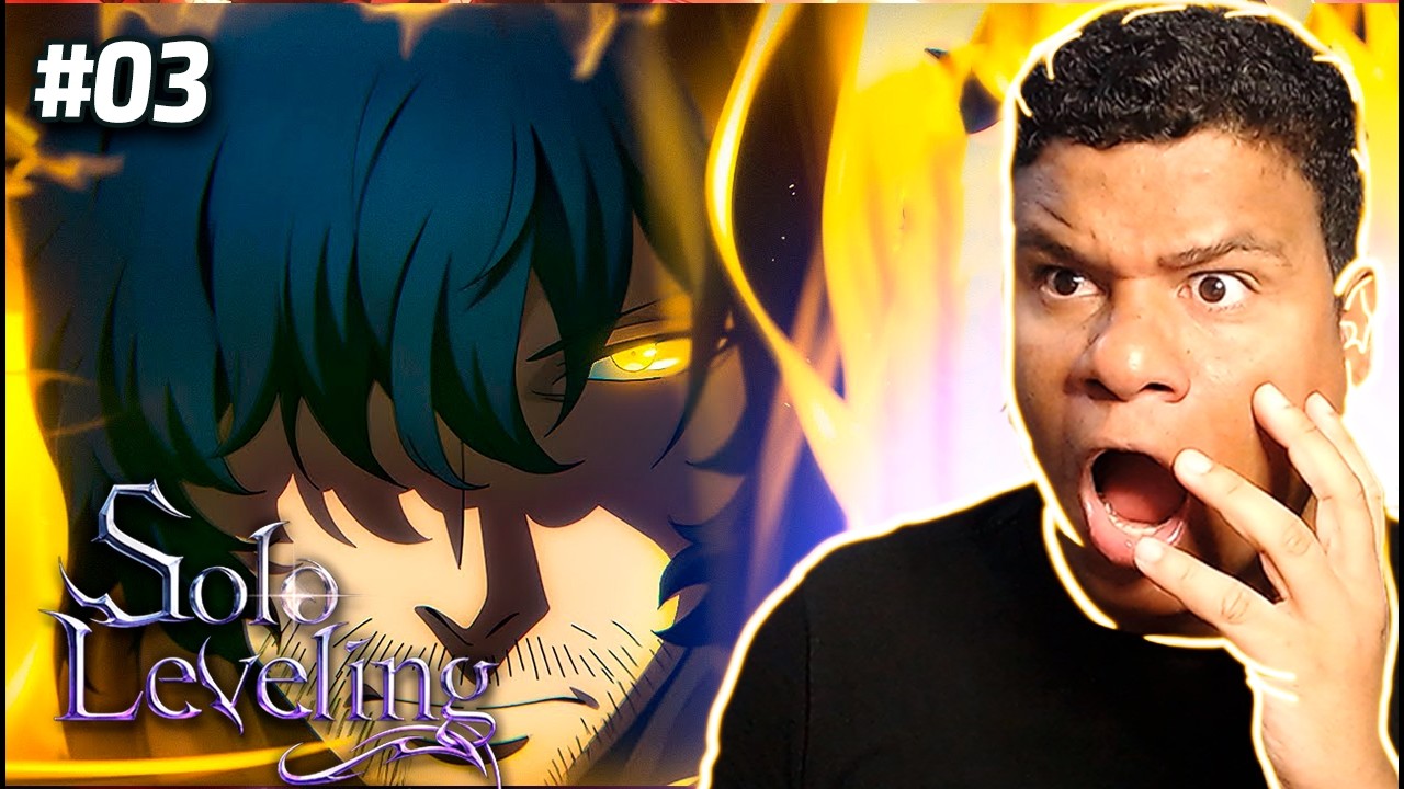 QUE ISSO!! O PAI DO JINWOO FOI BRUTAL! | SOLO LEVELING Temporada 2 Ep 03 REACT!!
