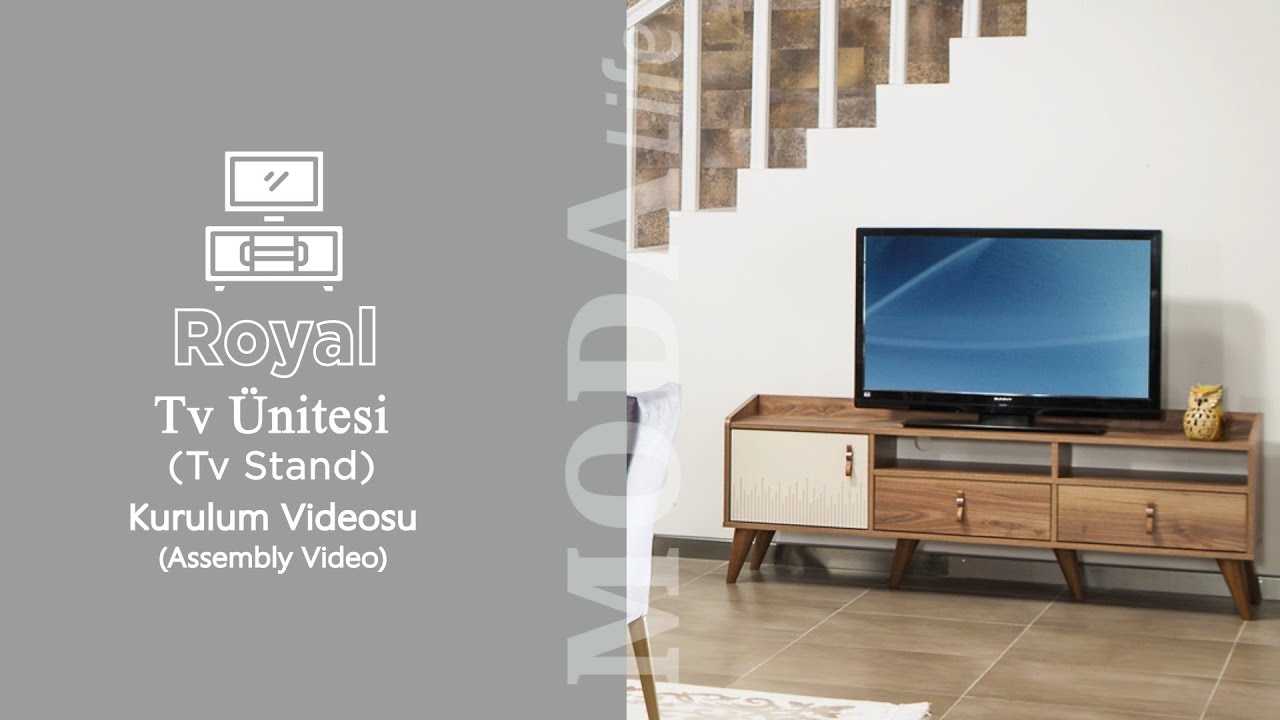 Royal Tv Ünitesi Kurulum Videosu (Royal Tv Stand Assembly)