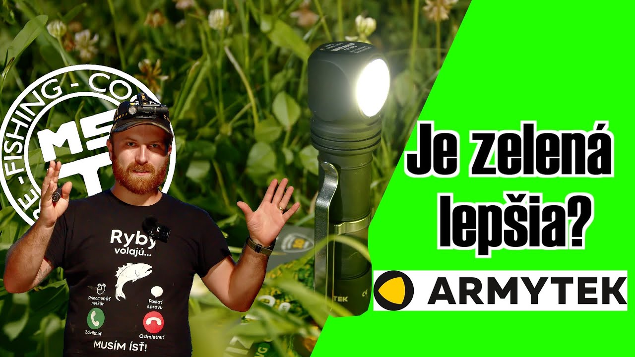 Červen&aacute; alebo zelen&aacute; ??? Armytek Wizard C2 WG