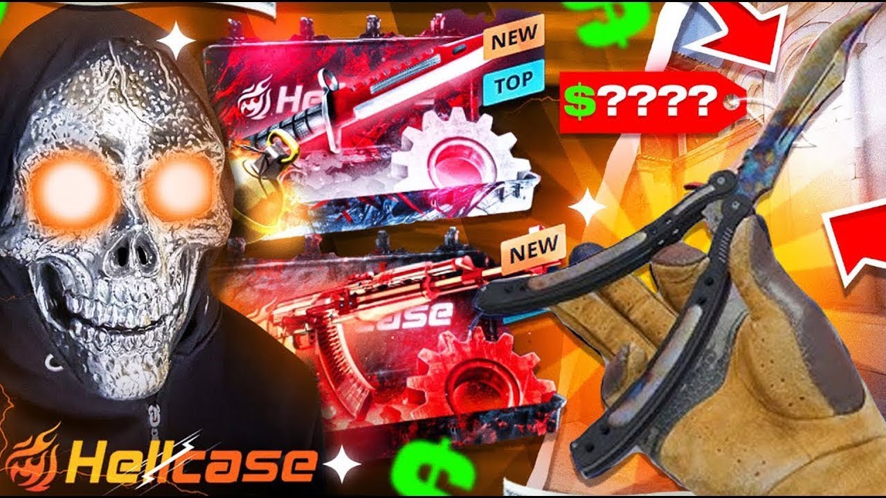 HELLCASE DOUBLE CASE HARDENED KNIVES !! HELLCASE PROMO CODE 2025 ! HELLCASE 2025