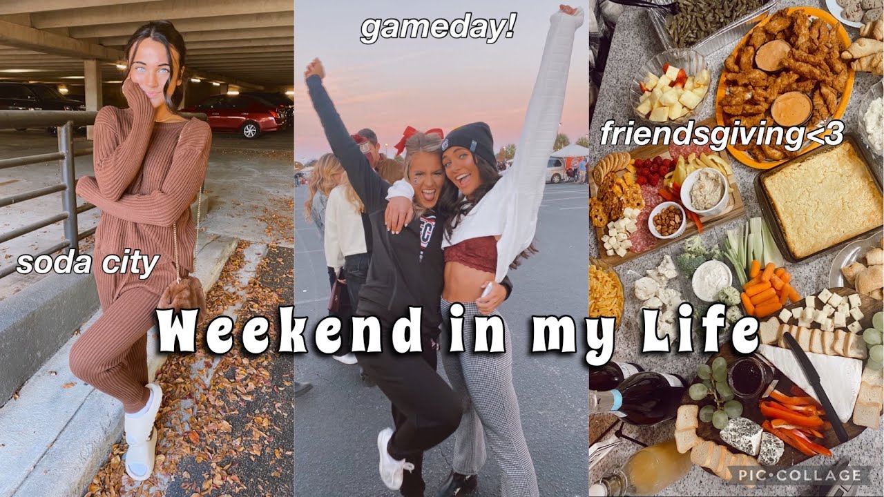 VLOGMAS 04 | gameday vs. auburn, friendsgiving, soda city