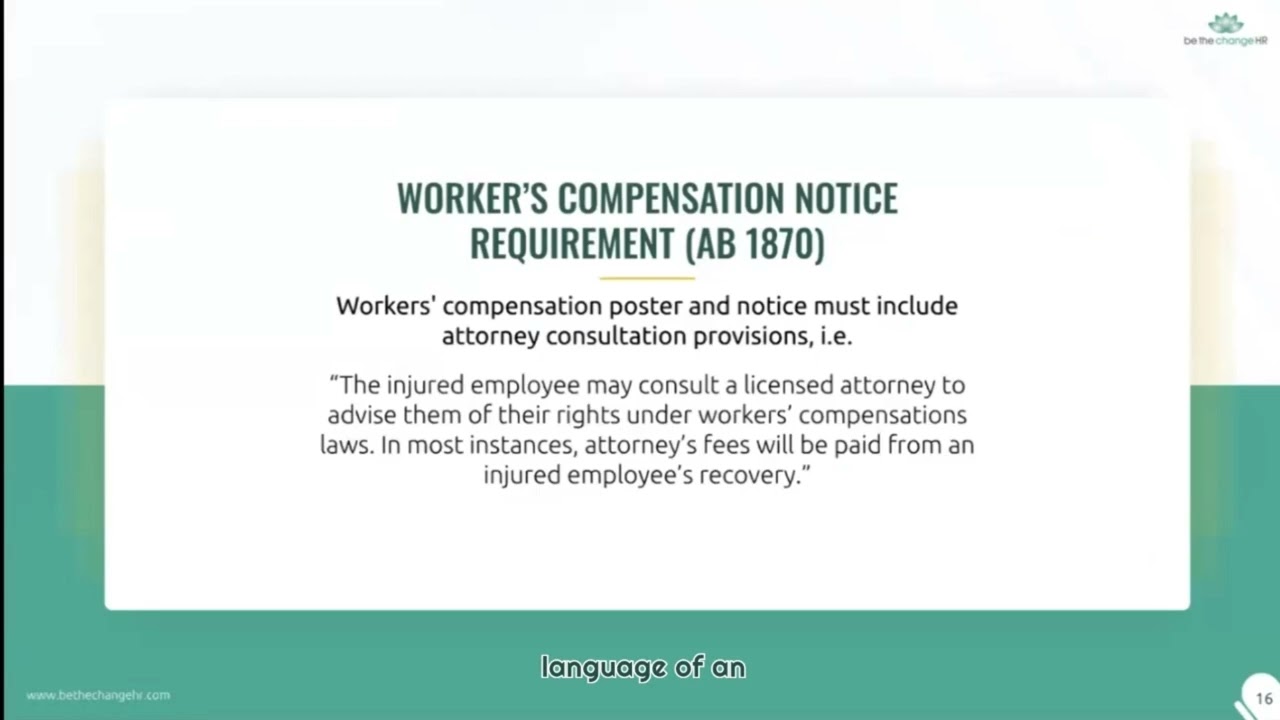 2025 Legal Update_ Workers Compensation Notice Requirement