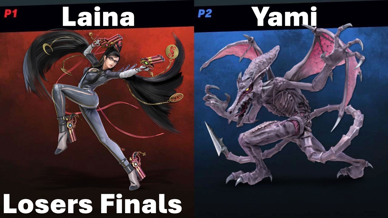 TanukiPUQ #1 Yami (Ridley) vs Laina (Bayoneta) - Ultimate Singles Losers Finals