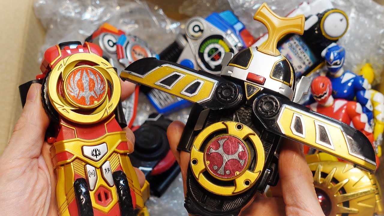 Распаковка лота Power Rangers — Morphers! Ninja Strom, SPD, Wild Force и многое другое!