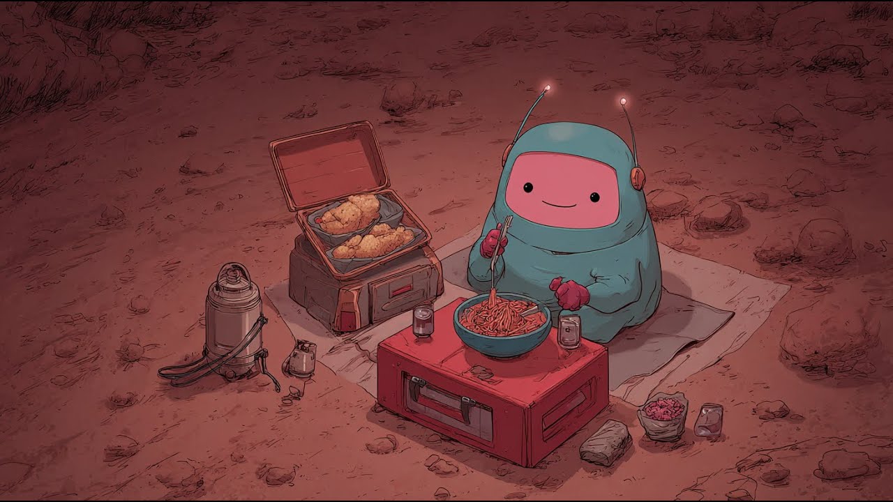 A Meal on Mars | Heartwarming Sci-Fi Short Film | Alien Family Story on the Red Planet