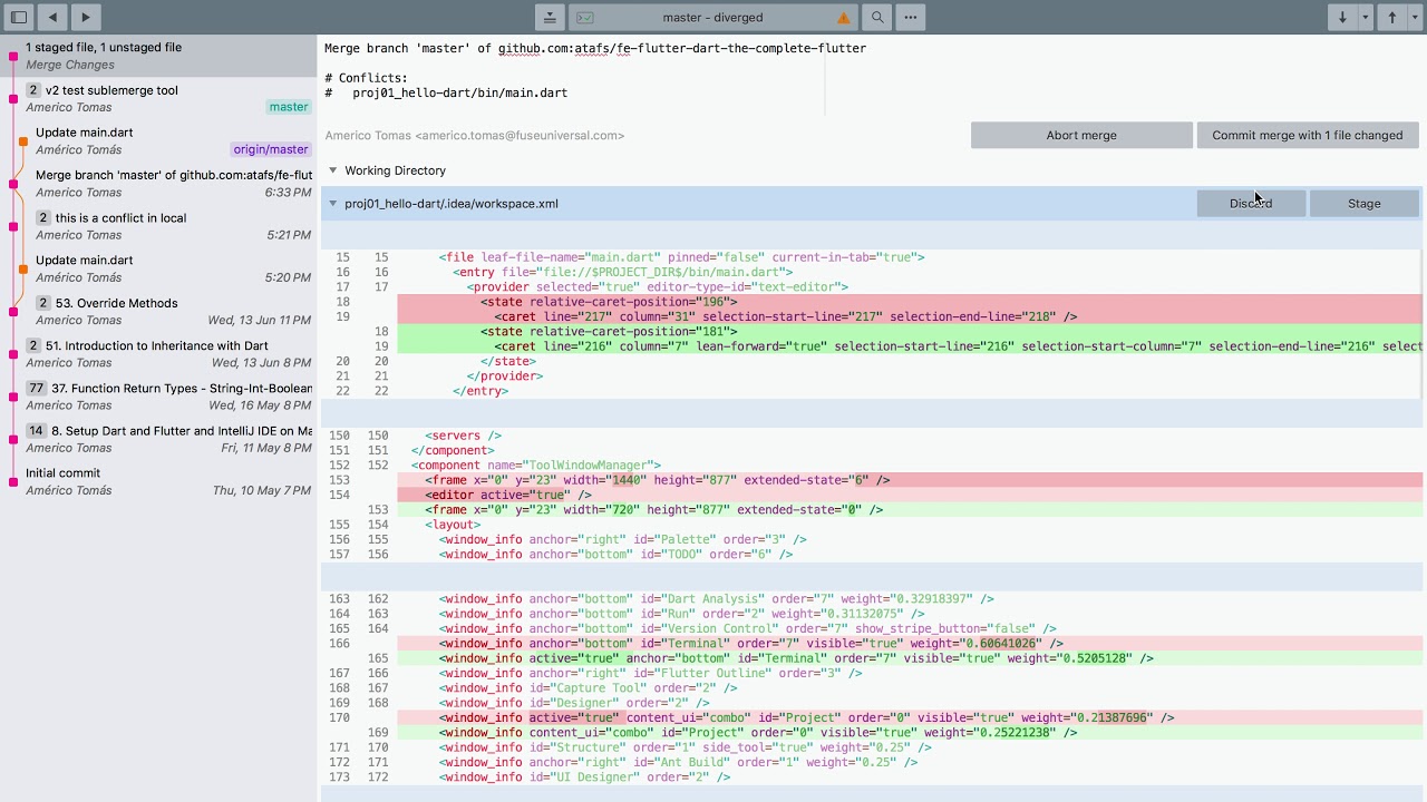 Git Magic:  Merge Conflicts with Sublime Merge!!