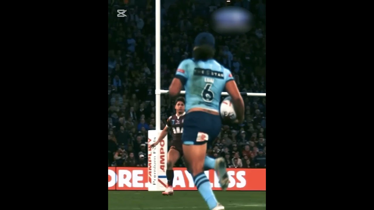 THIS NSW Blues Try X Trap Royalty 🗣️🔥🐐 | #nrl #edit #shorts #fypage #viralvideo #trending