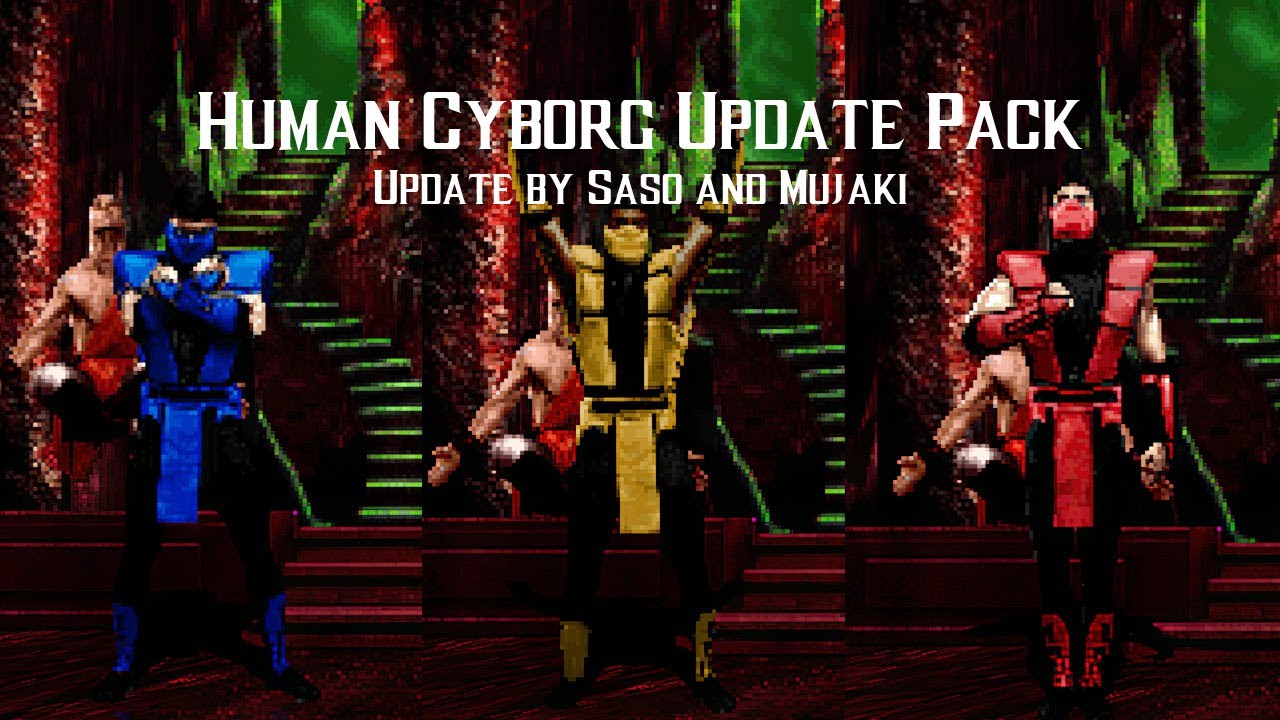 Human Cyborg Update Pack Character Release Showcase