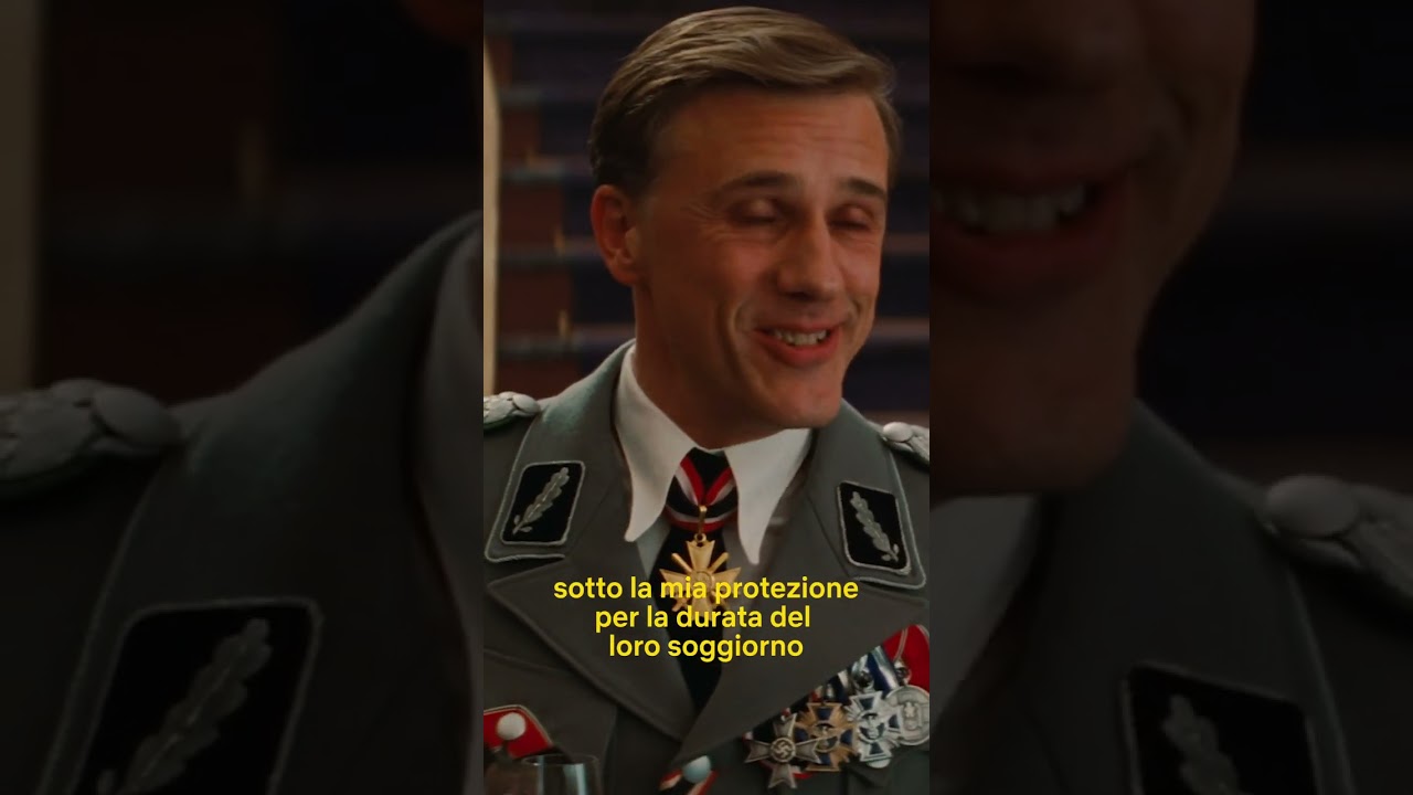 BRAD PITT e CHRISTOPH WALTZ parlano in ITALIANO in BASTARDI SENZA GLORIA | Shorts | Netflix Italia