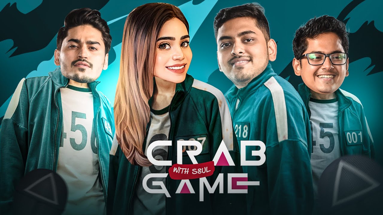 🔴 CRAB GAMES WITH S8UL | Aaj hogi full bhasad😂