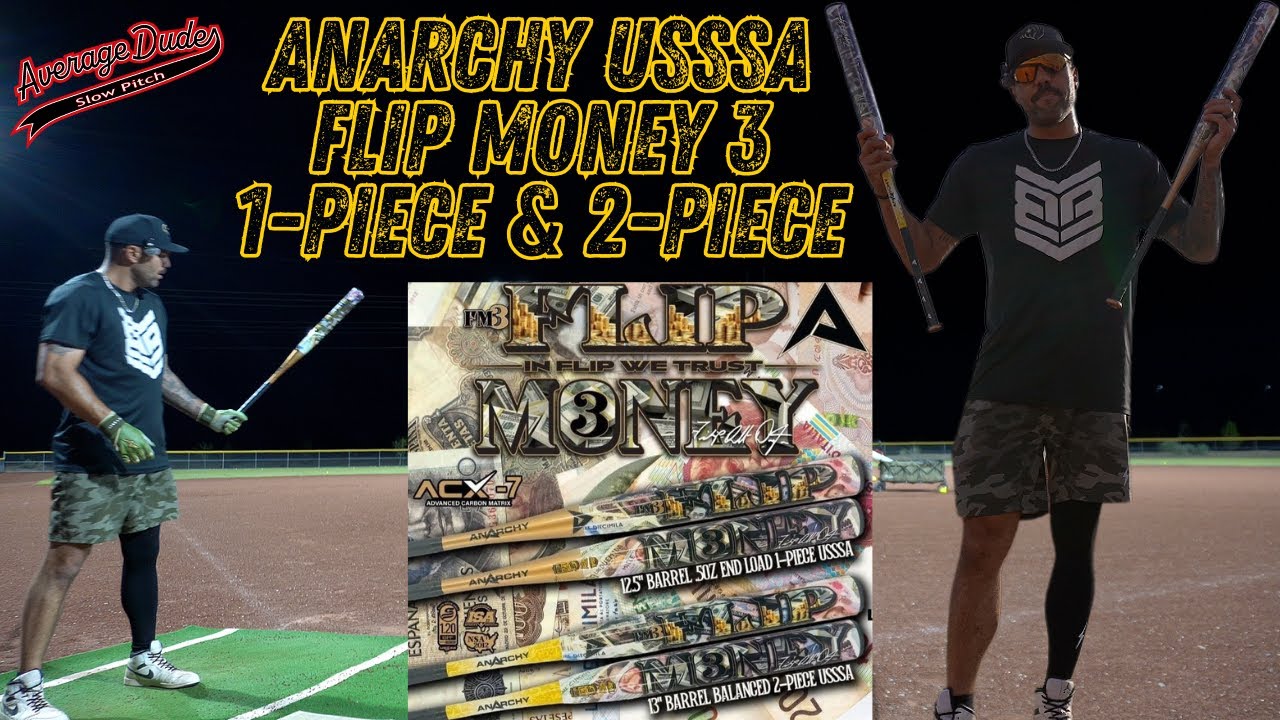 Anarchy Flip Money 3 1-Piece & 2-Piece | USSSA Slowpitch Bat Review
