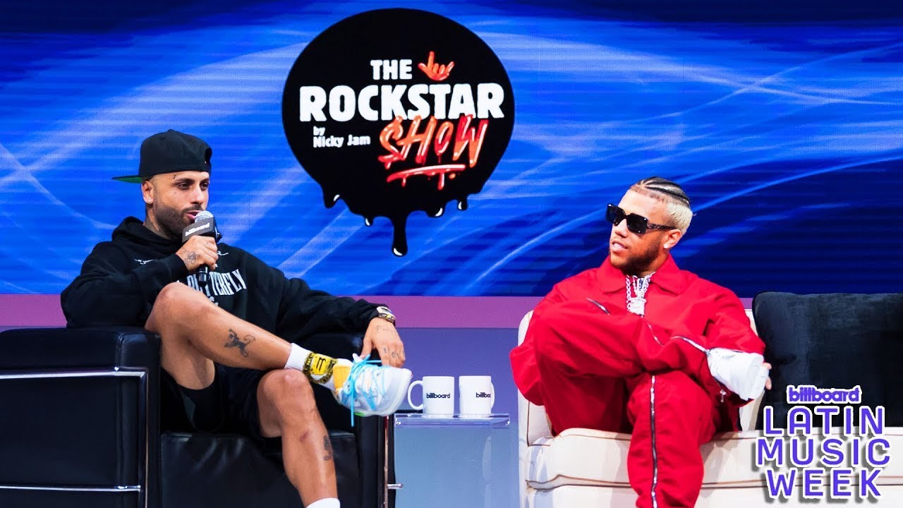 Jhay Cortez Joins Nicky Jam for ‘The Nicky Jam Rockstar Live’ Show Q&A | Billboard Latin Music Week