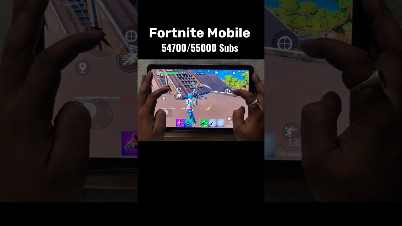 Fortnite Mobile iOS iPad Gameplay | Fortnite iOS Gameplay | Fortnite Mobile Gameplay 2025