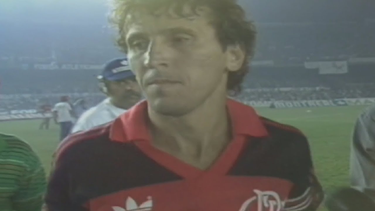O recital de Zico contra o Atlético-MG em 1987!