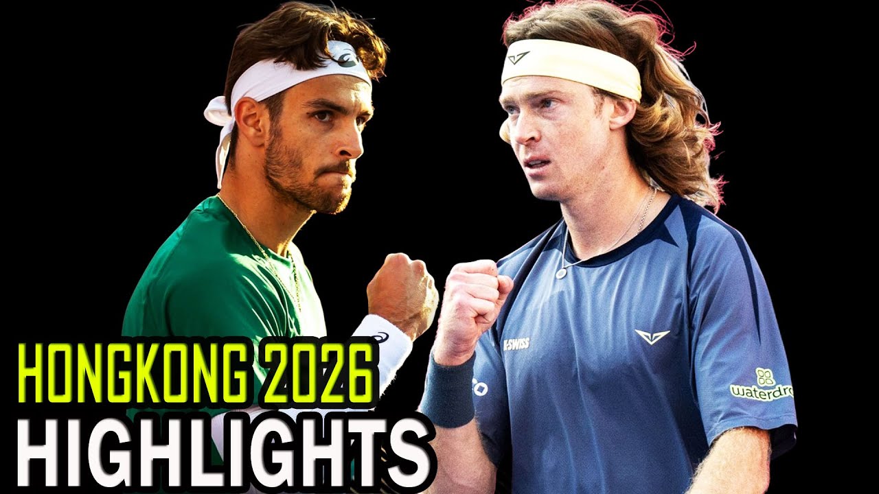 Lorenzo Musetti vs Andrey Rublev SF Round || HongKong 2026