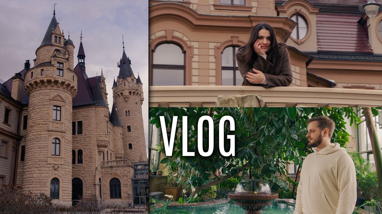 VLOG: Польский Disney, Moszna Zamek: наш вечер в грузинском ресторане 🏰😍💕