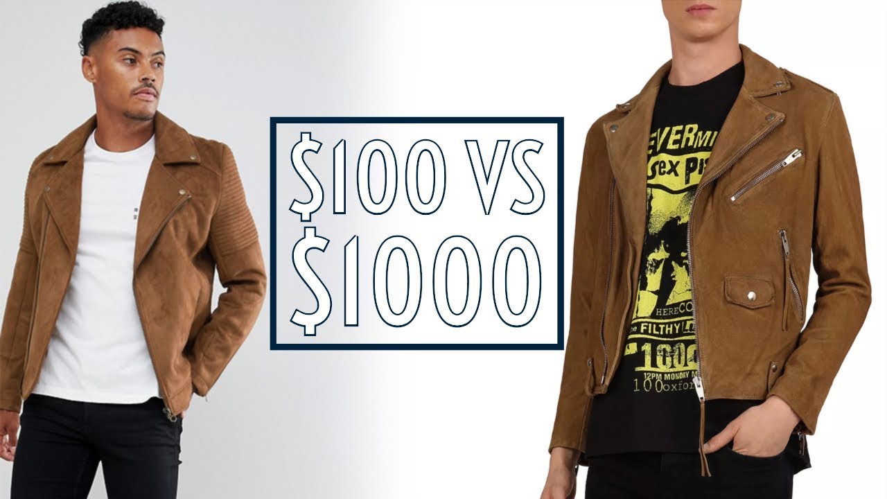 Worth It? $100 vs $1000 Suede Moto Jackets || Cheap vs Expensive || Men's Fashion || Gent's Lounge