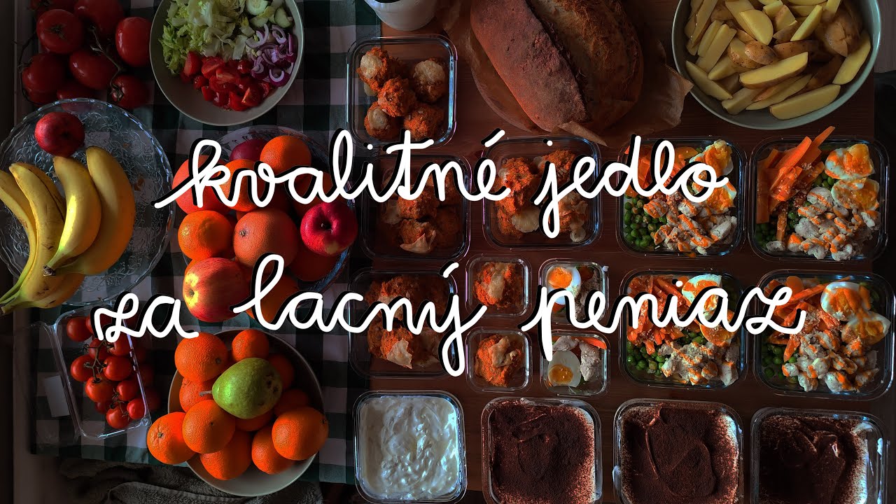 Ako znížiť výdavky na jedlo, 2. časť / Akadémia meal-prepu