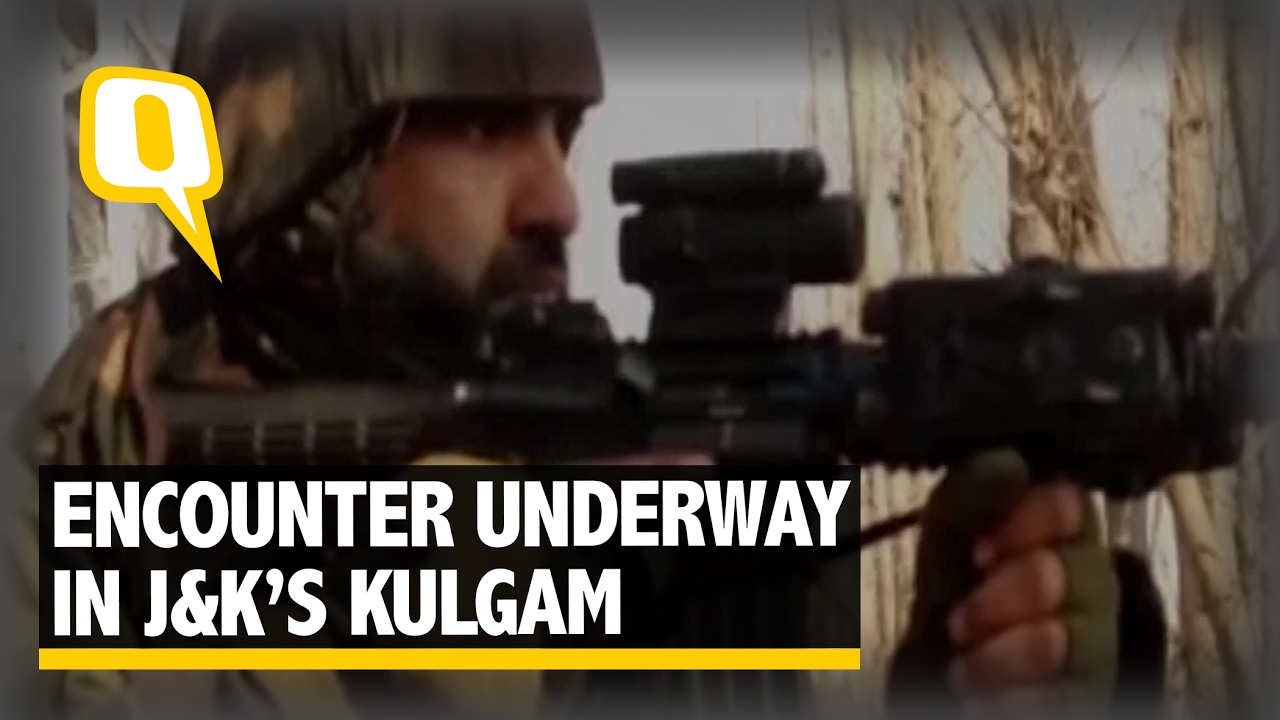 The Quint: Terrorist Encounter Underway in Jammu & Kashmir&rsquo;s Kulgam District