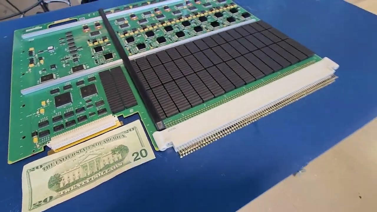 Agilent Medalist i3070 ICT. Malfunctioning pin card PCBA swap