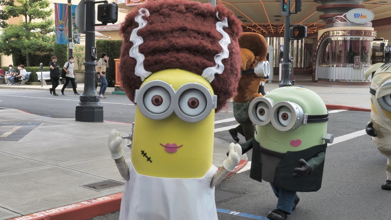 USJ【4k60p】プレ ミニオン･モンスターズ･グリーティング Minion Monsters Greeting 2021/09/09