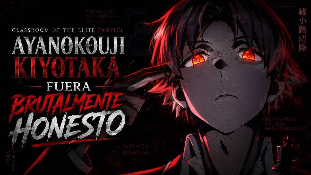 Classroom Of The Elite Fanfic: Ayanokouji Kiyotaka fuera brutalmente honesto #2 - Impecable