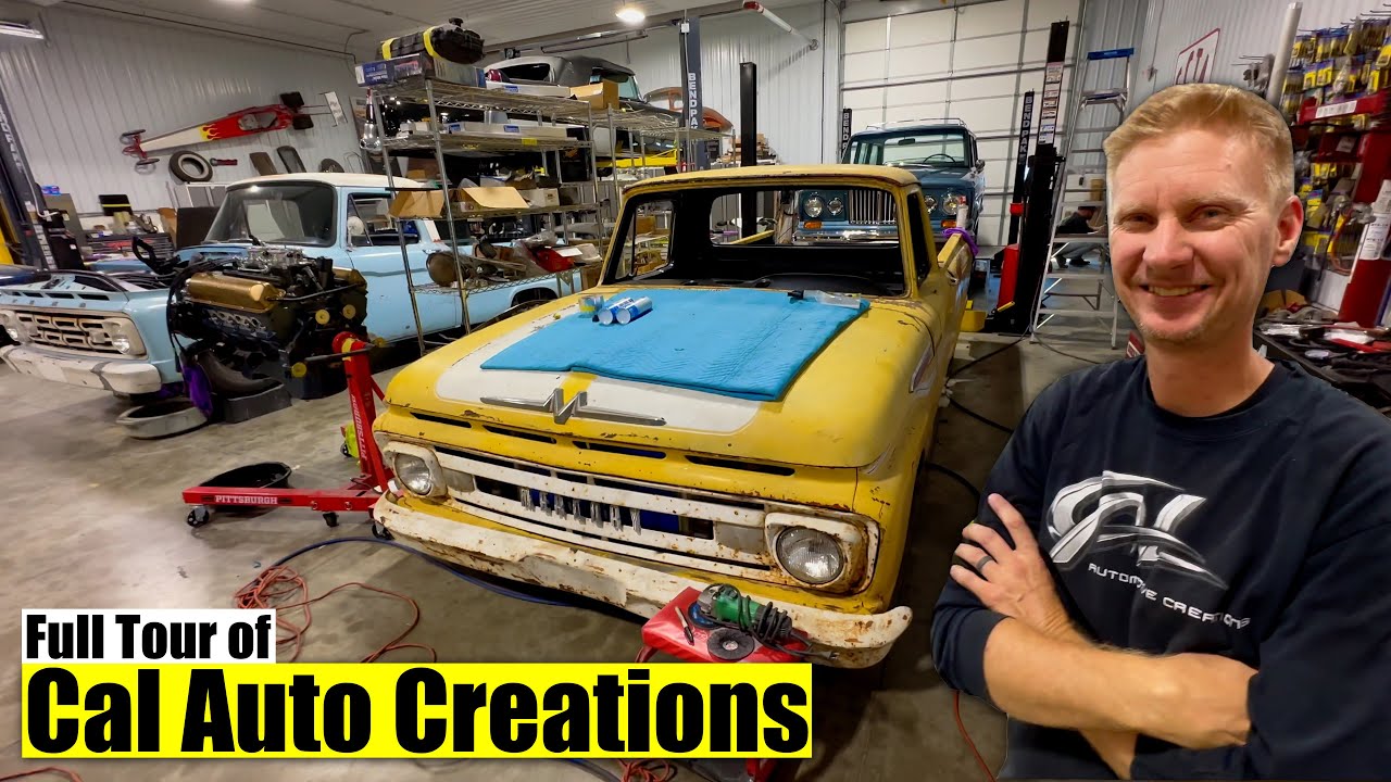 Cal Auto Creations - Full Shop Tour with Andy Leach