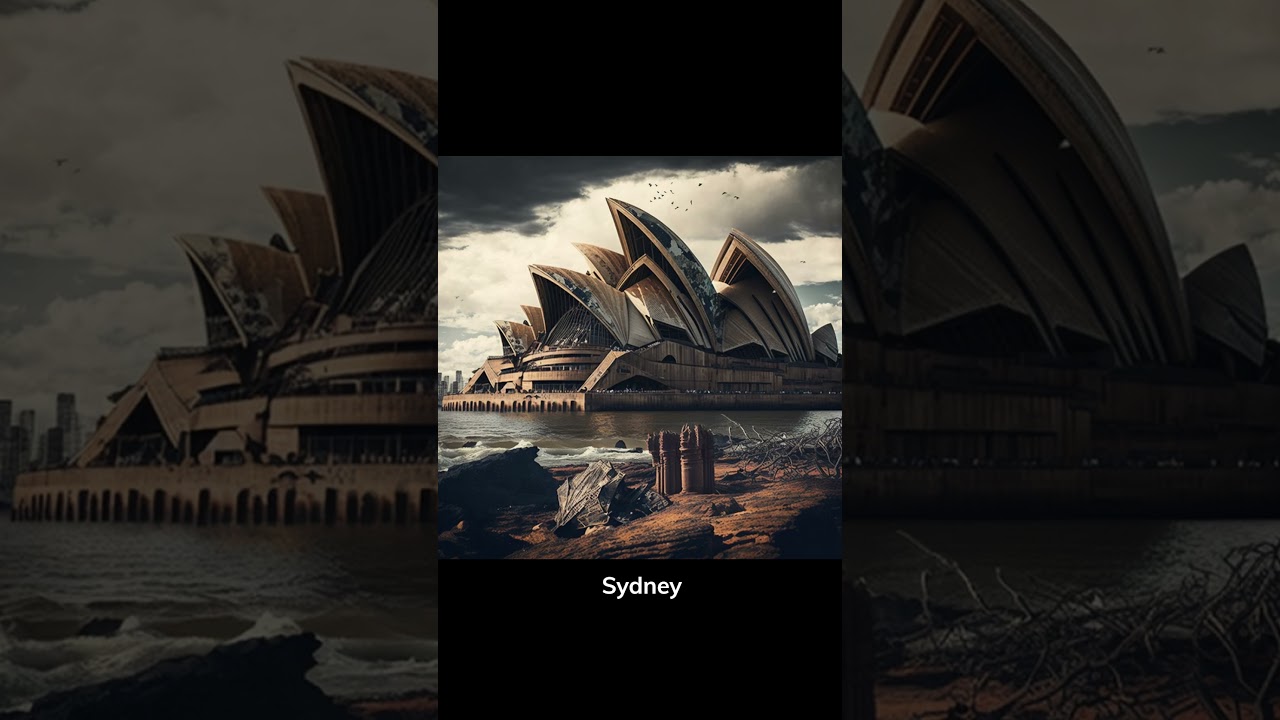 Major Cities Post Apocalypse (AI Generated) Pt. 2 #shorts #apocalypse #ai