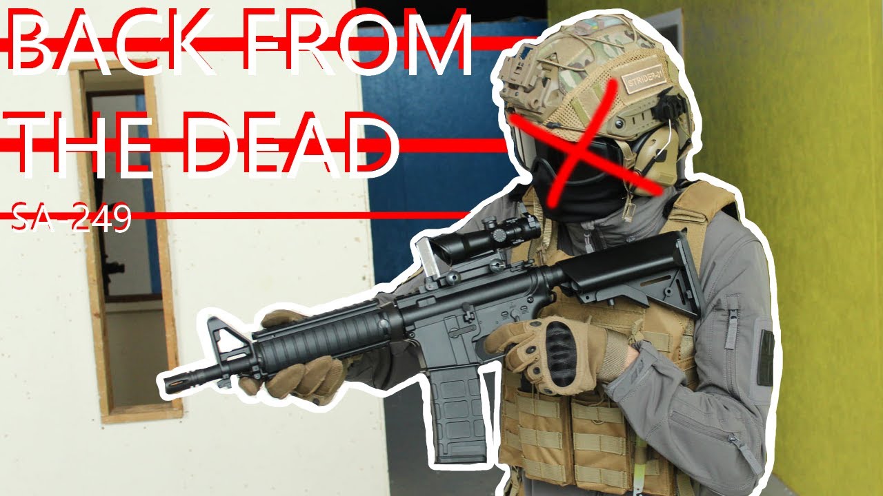 BACK FROM THE DEAD | Airsoft SA-249 Gameplay | PTC Warrington