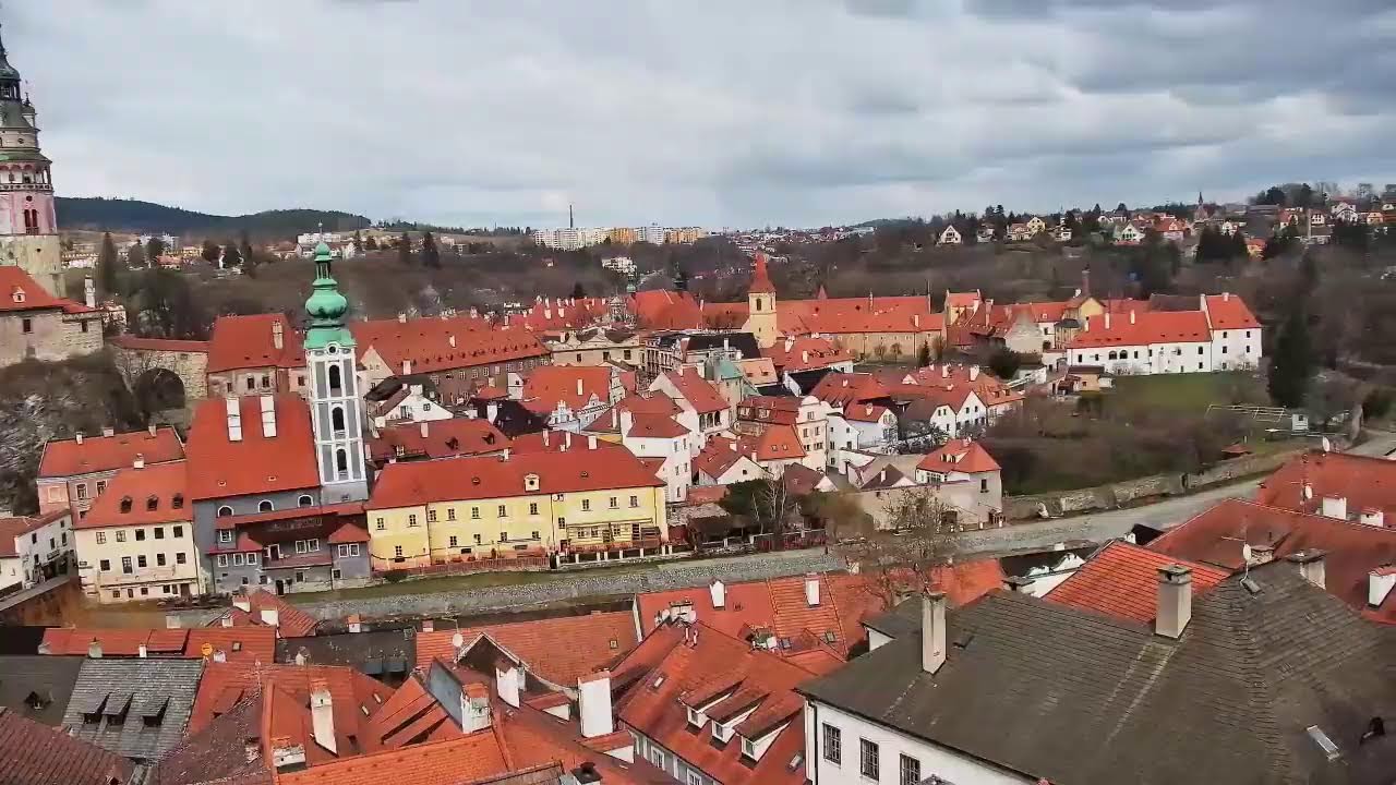 Otočná kamera město Český Krumlov
