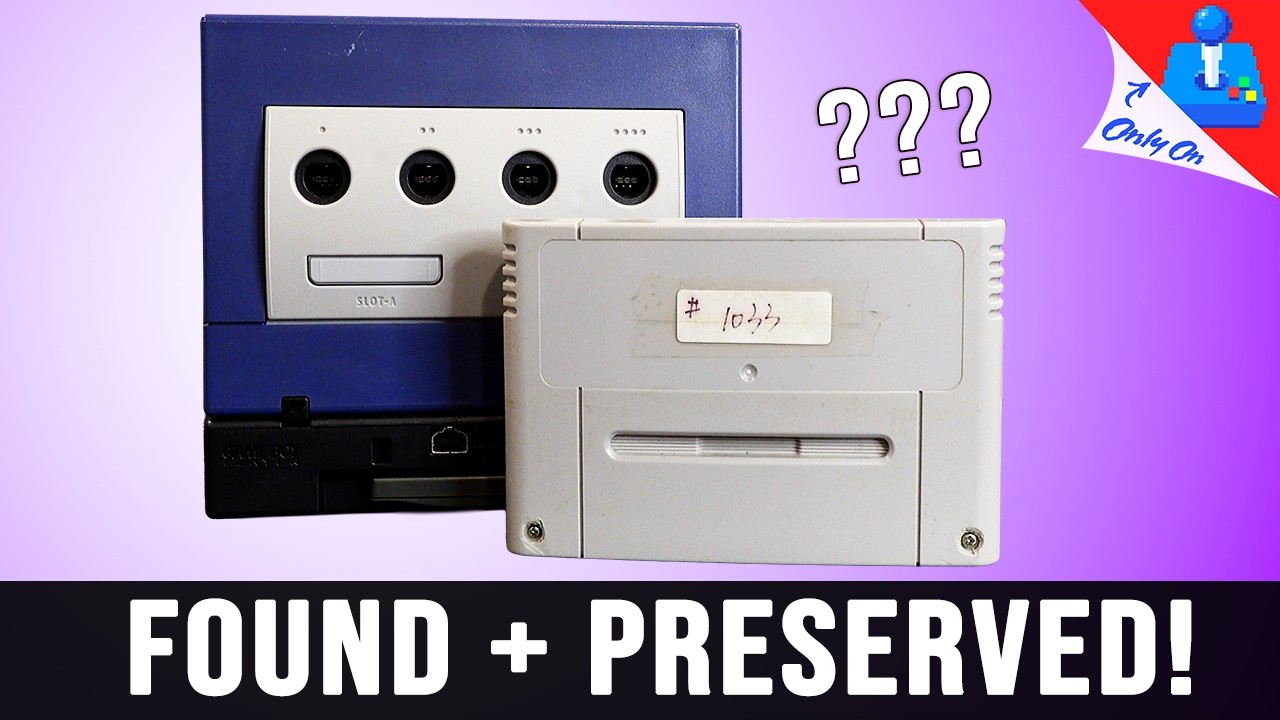 This SNES dev cart has GameCube test software?