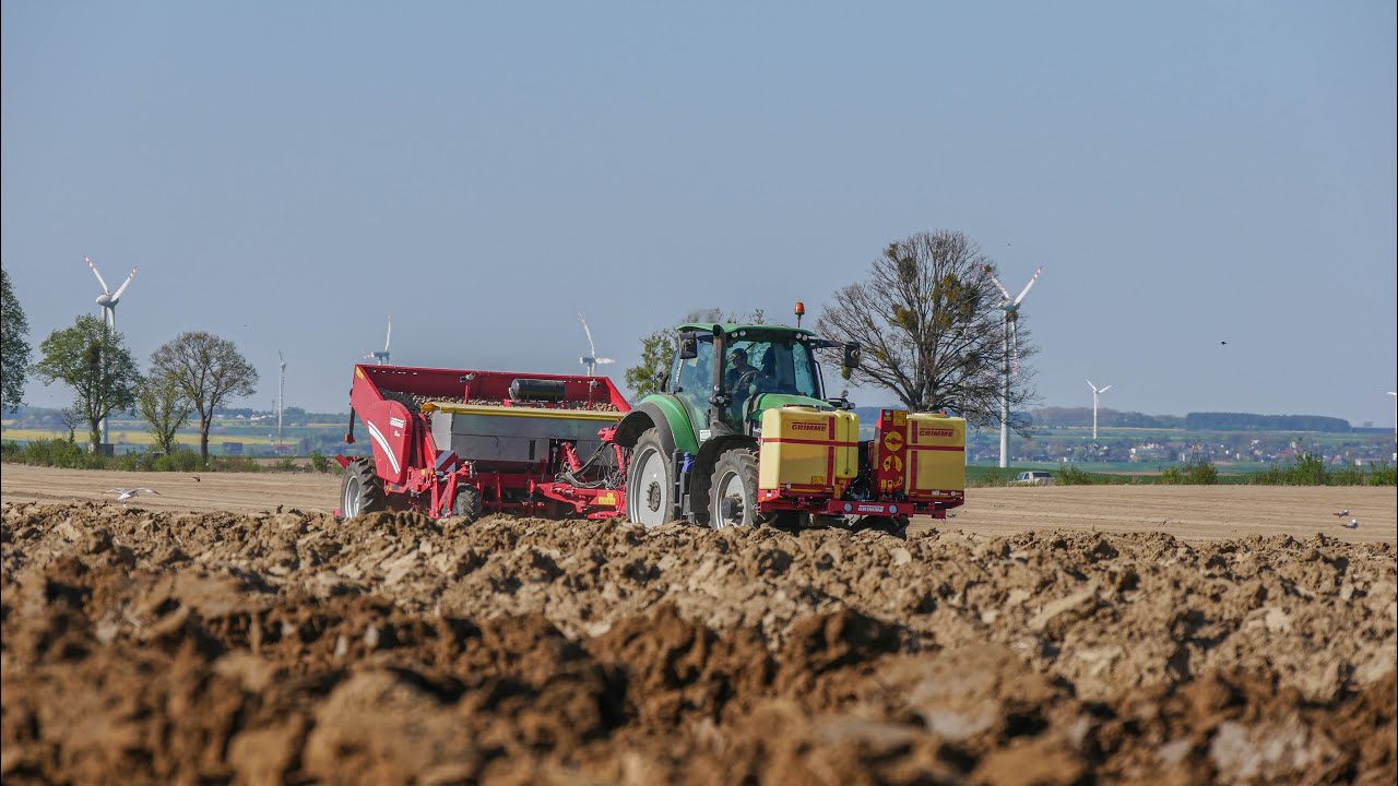 Sadzenie ziemniaków 2023 na wielką skale! ☆2x Deutz Fahr & CLAAS ☆ akcja na 3 zestawy ☆ PMHZ Celbowo