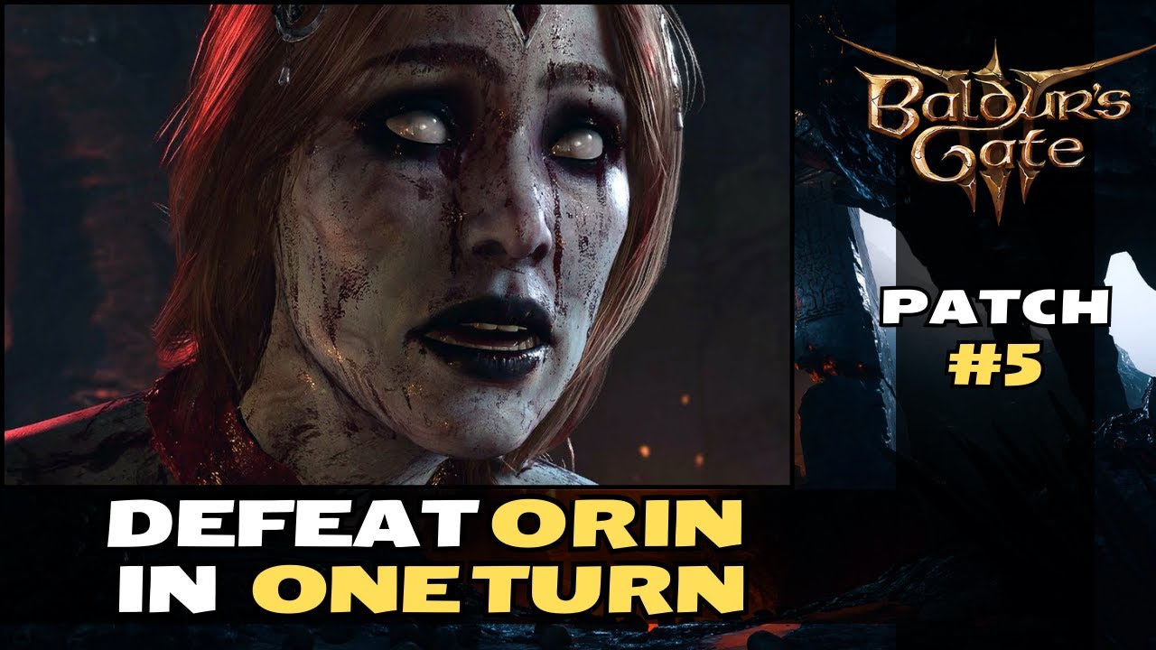 How to Defeat Orin in One Turn and get her Outfit  PATCH 5 | Baldur's Gate 3