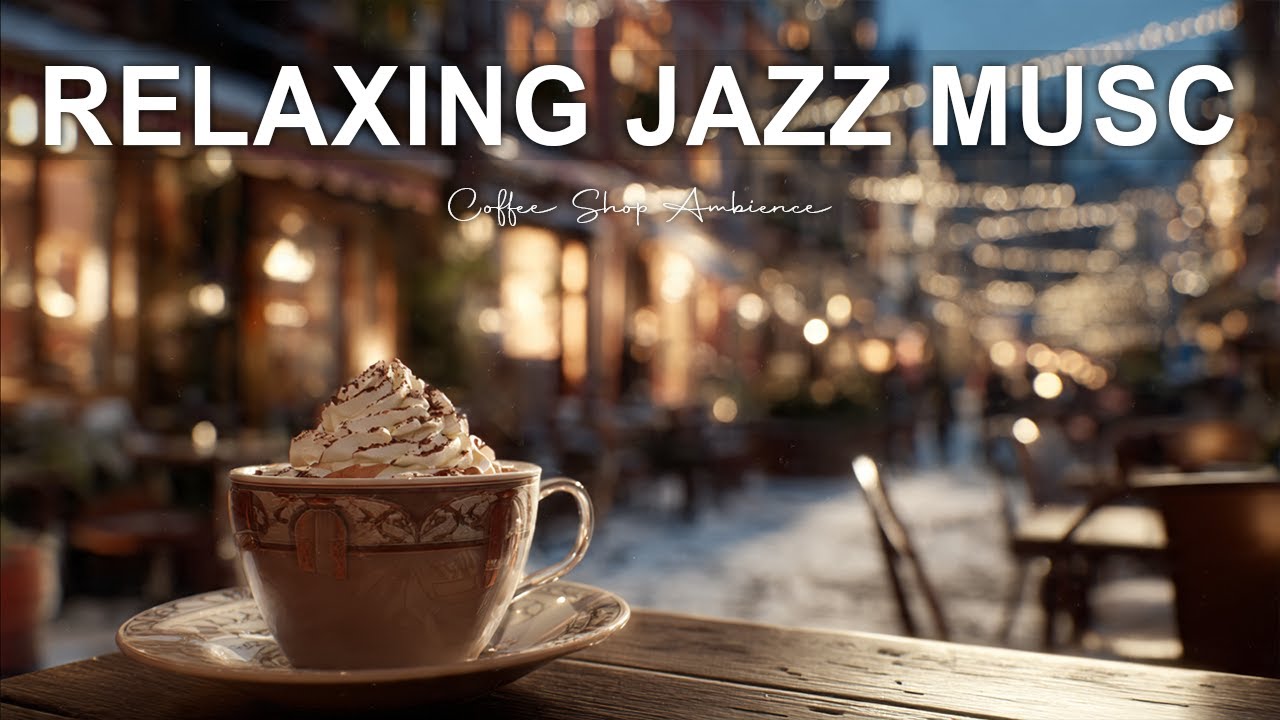 Relaxing Jazz Music ☕❄️ | Calm Roast Coffee – Cozy Winter Café Ambience