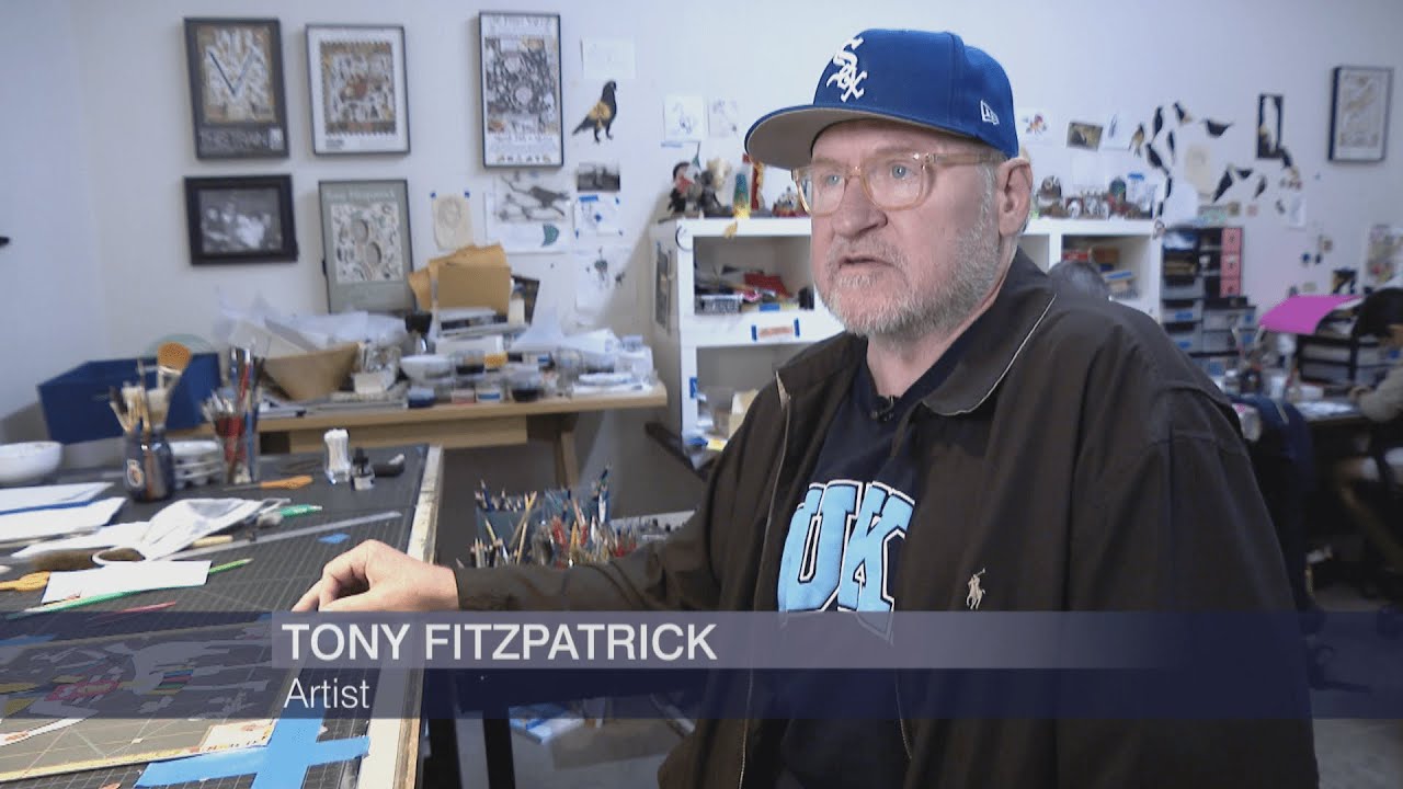 Tony Fitzpatrick’s Final Museum Show Fuses Nature with Grit