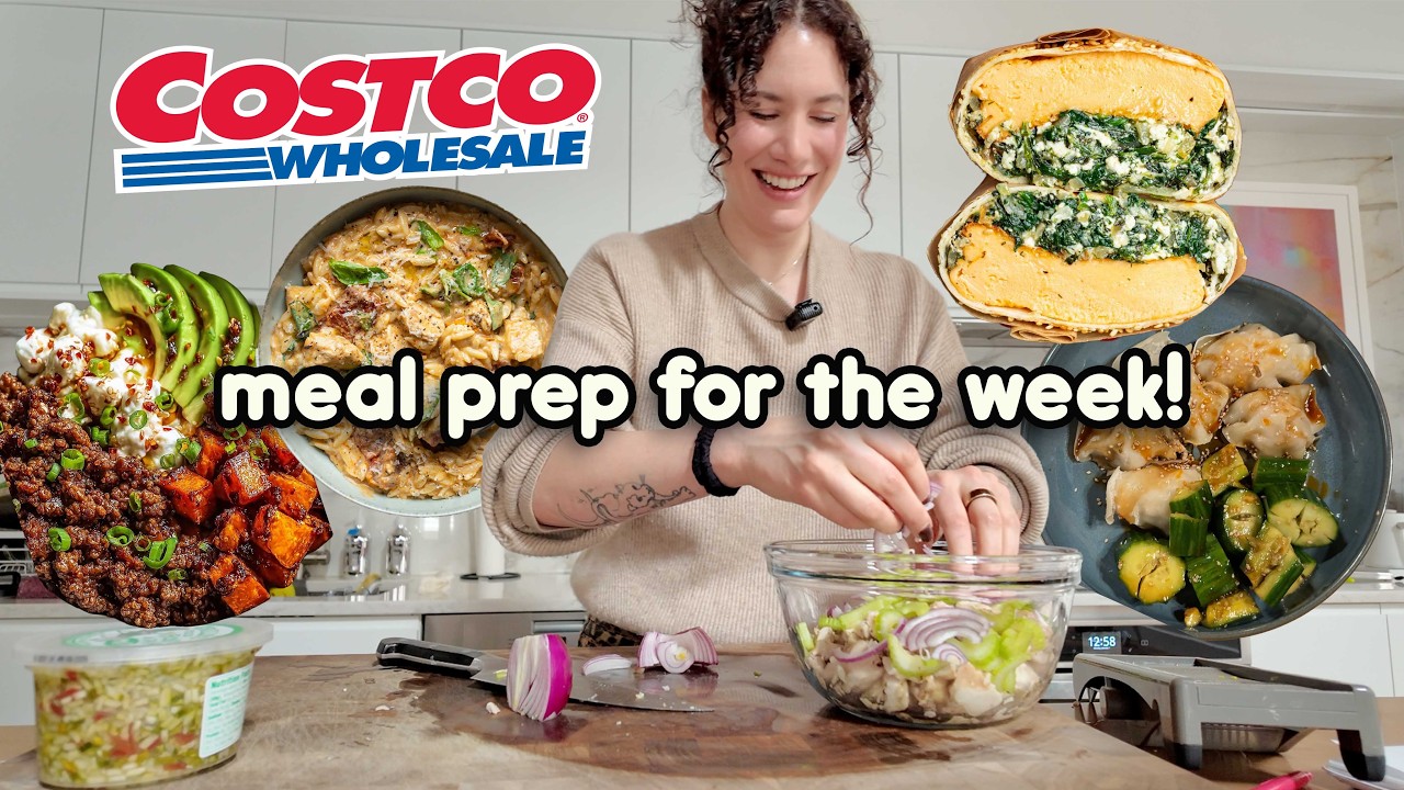 the meal prep routine that made my weeks easier! *costco/grocery haul & prep with me!*