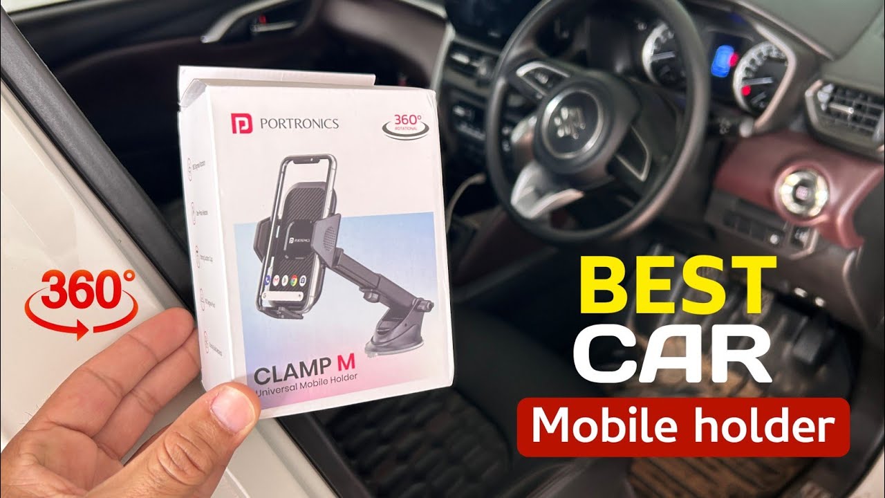 Portronics  Car Mobile holder | best car mobile holder dashboard #carmobileholder #cartips 